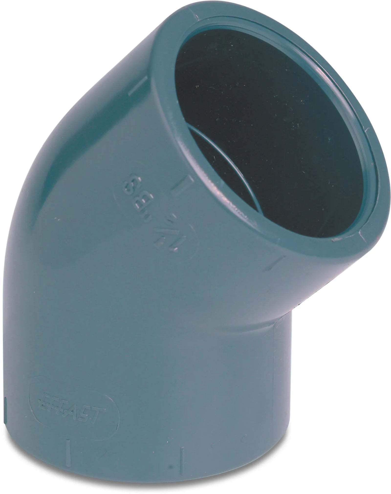 Profec 45° Pvc-U 1" Imperial Glue Socket 16Bar Grey | Profec | UK Supplier | Roladex
