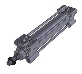 SMC C96KDB50-125 SMC Iso Cylinder