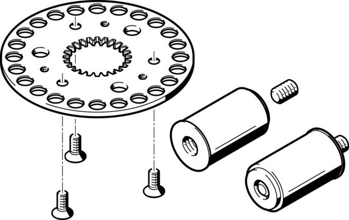 Festo DADM-CK-90-24 Indexing Conversion Kit