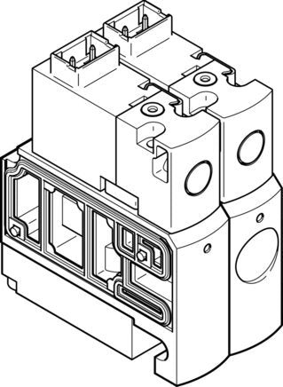 Festo CPVSC1-M5H-J-T-M5 Solenoid Valve