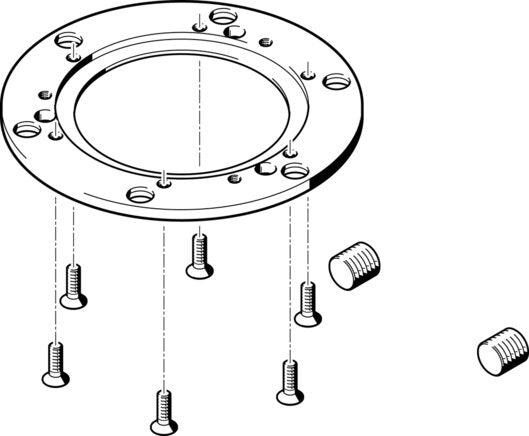 Festo DADM-CK-140-3 Indexing Conversion Kit
