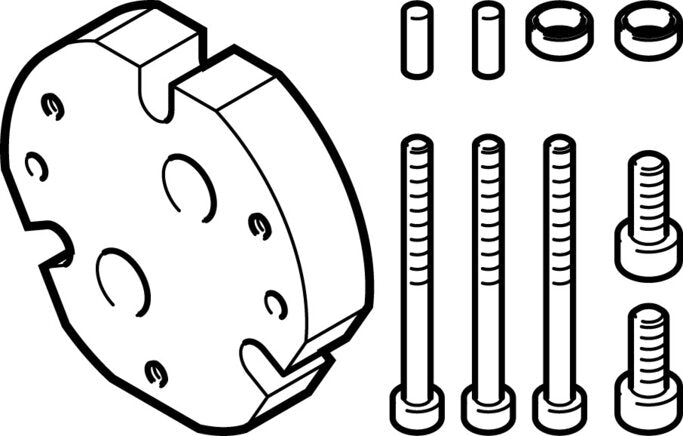 Festo | DHAA-G-Q11-25-B7-35 | Adapter Kit