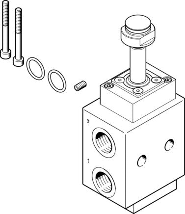 Festo VOFC-LT-M32C-M-FG12-F19A Valve
