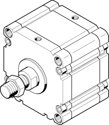 Festo | ADVU-125-80-A-P-A | Compact Cylinder