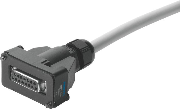 Festo KMPV-SUB-D-15-10 Plug Socket With Cable