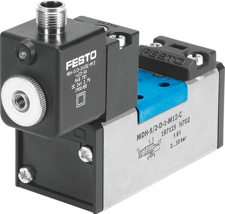Festo | MDH-5/2-D-1-M12D-C | Solenoid Valve