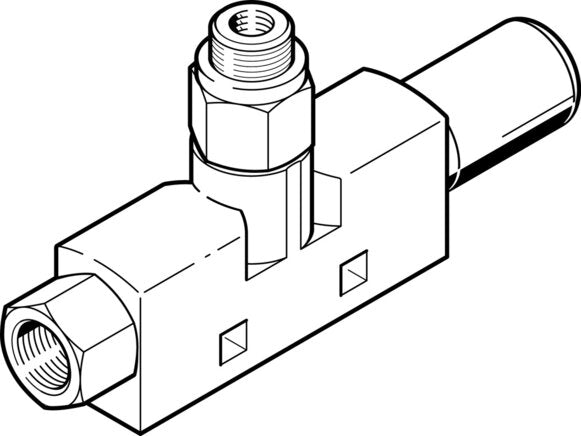 Festo | VN-10-L-T3-PI4-VA4-RO1 | Vacuum Generator