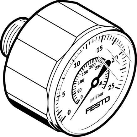 Festo | MA-27-25-R1/8 | Pressure Gauge