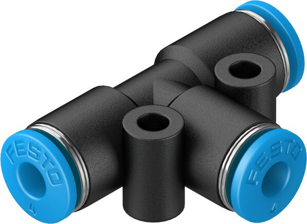 Festo QST-4-100 Push-In T Connector 100 pcs