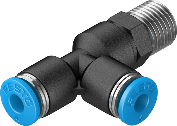 Festo QSTL-1/8-4-100 Push-In T Fitting 100 pcs