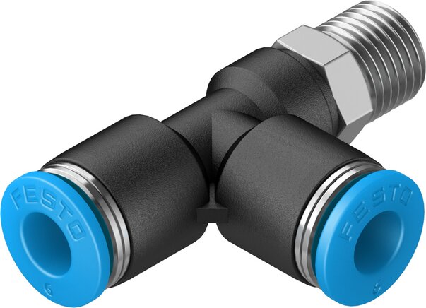 Festo QSTL-1/8-6-100 Push-In T Fitting 100 pcs