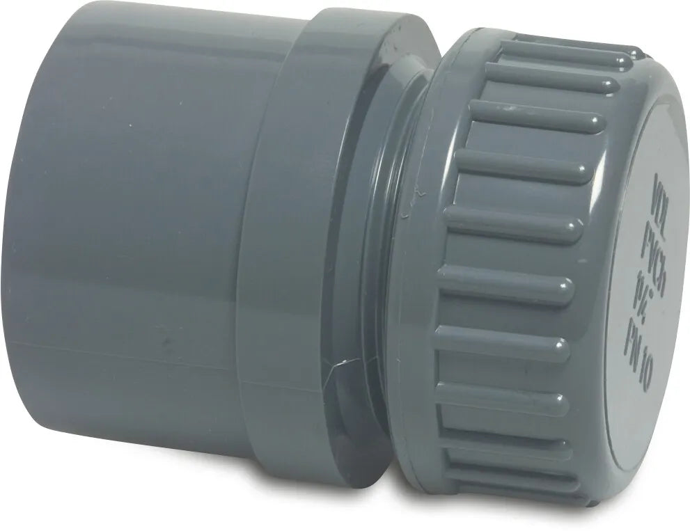 Profec Set Pvc-U 32/40mm x 1" Glue Socket/Glue Spigot x Male Thread 10Bar Grey | Profec | UK Supplier | Roladex