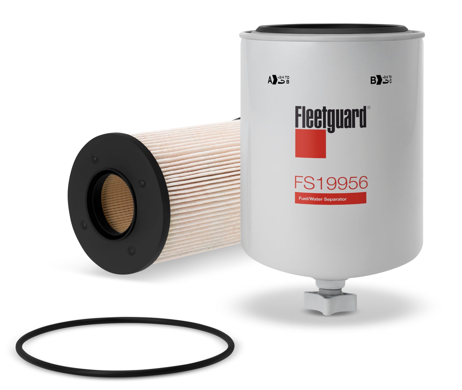 Fleetguard Fuel Filter Spin-On/Fuel Cartrg Kit FK48001