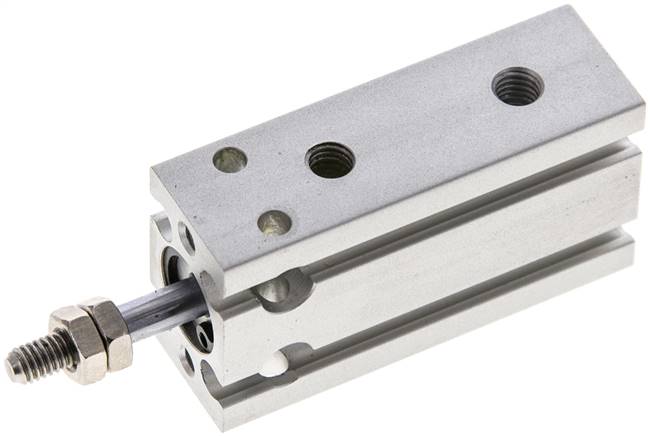 EU 10/10 EMC direct assembly cylinder, piston 10mm, stroke 10mm, standard