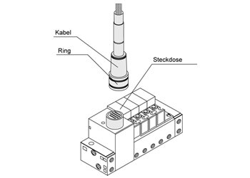 SMC GVVQ100-12A-1 SMC Multi-Pin Connector