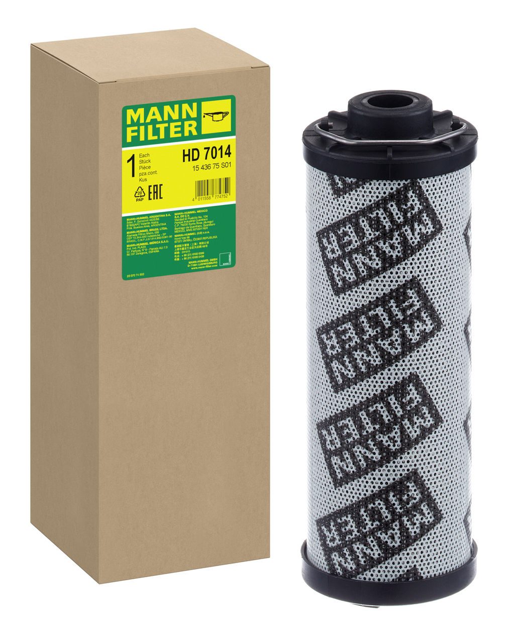 Mann Hydraulic Filter HD 7014