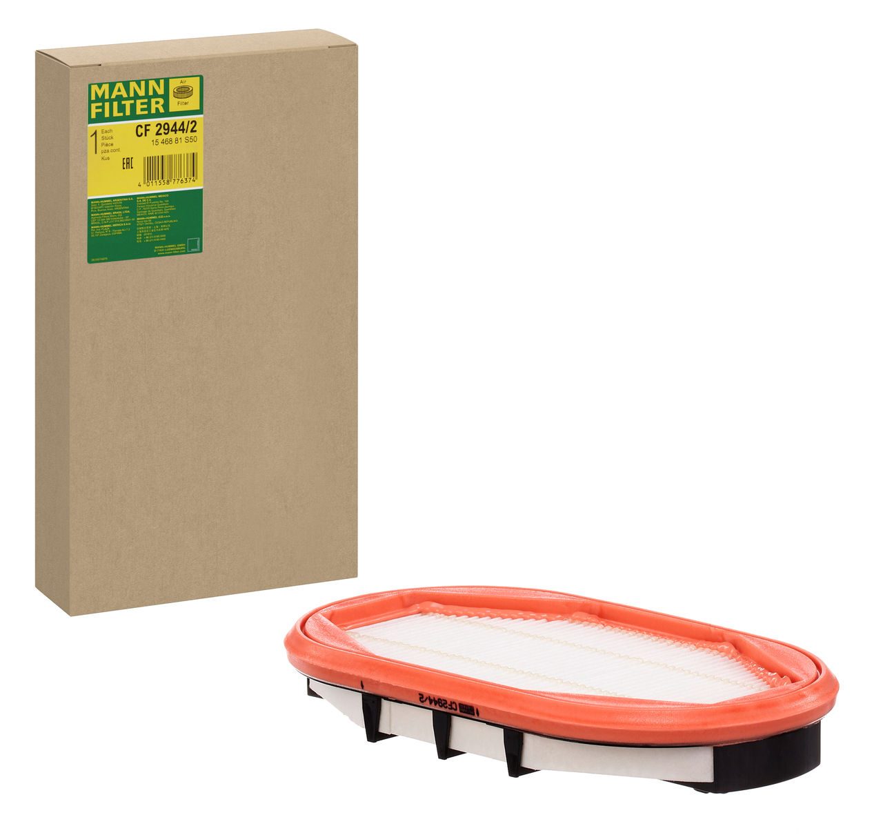 Mann Secondary Element Filter CF 2944/2