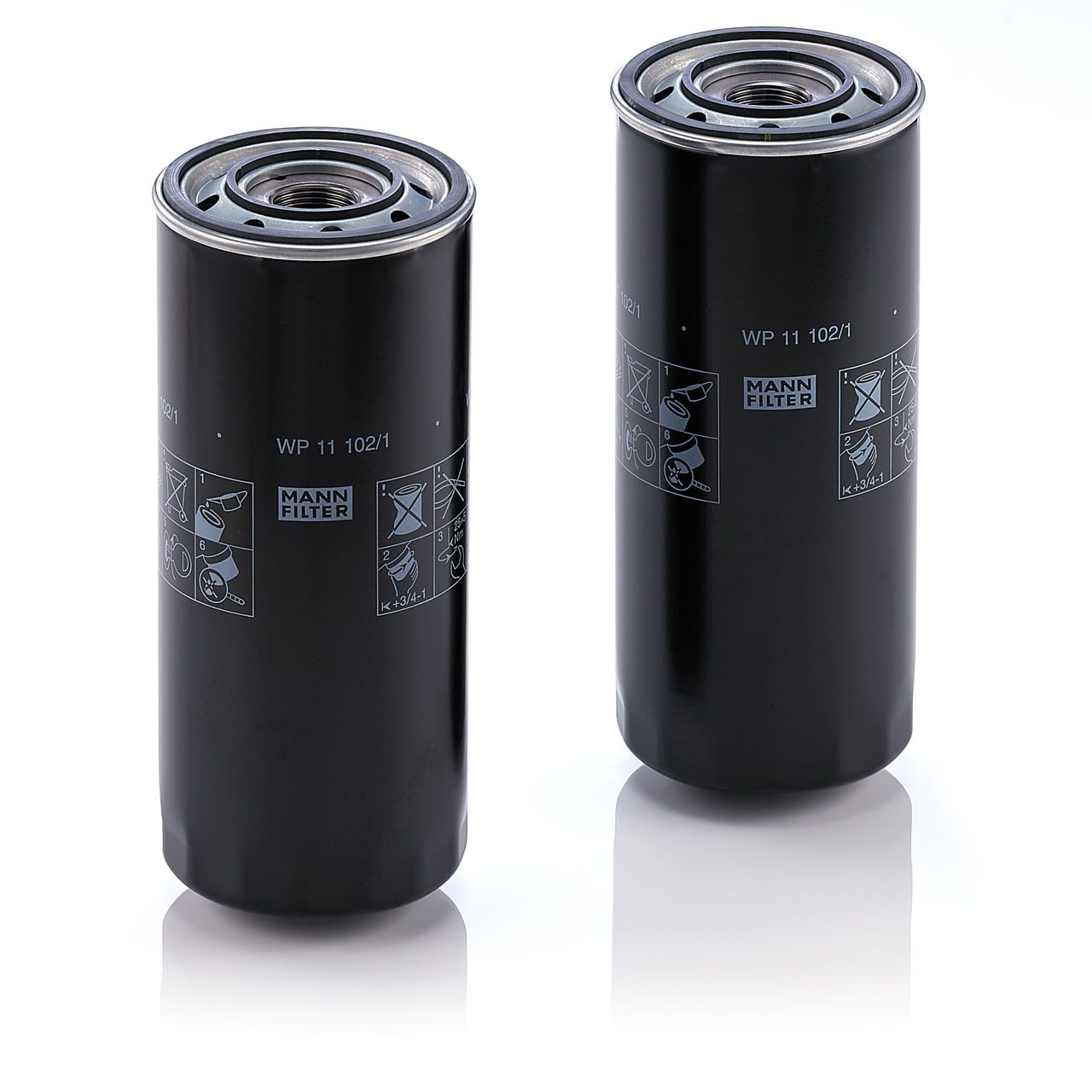 Mann Oil Filter WP 11 102/1-2
