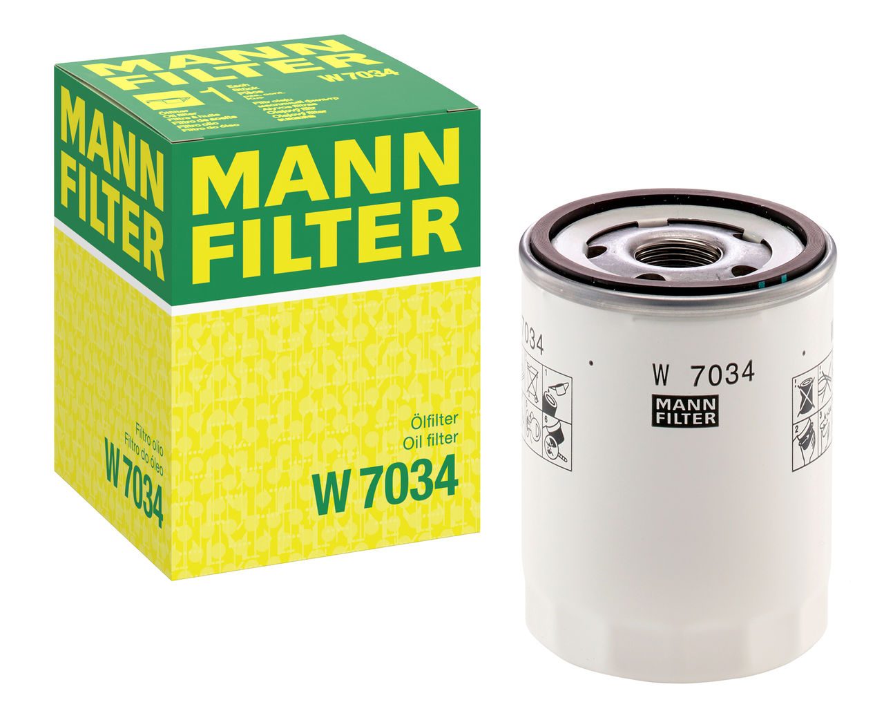 Mann Oil Filter W 7034