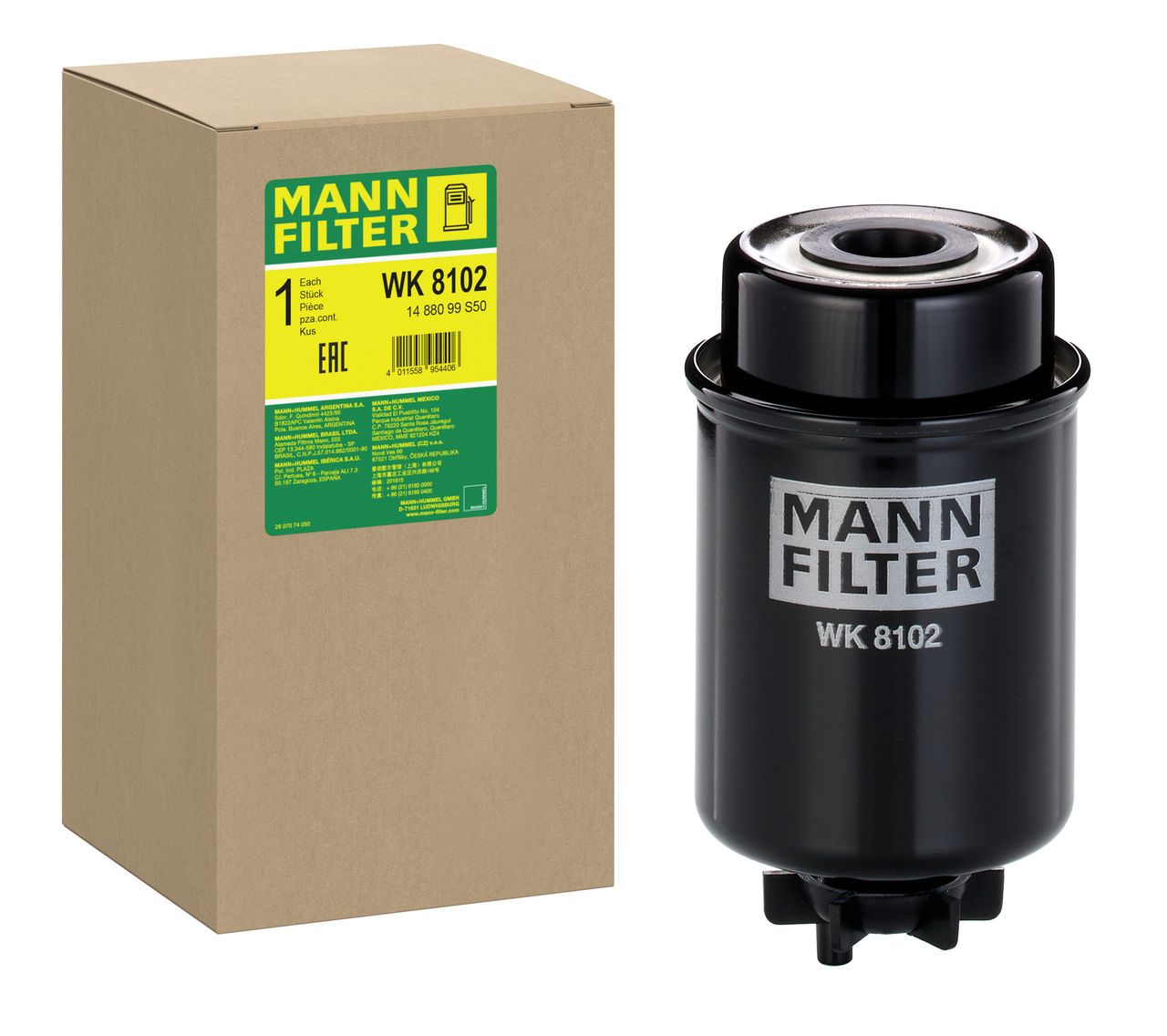 Mann Fuel Filter WK 8102