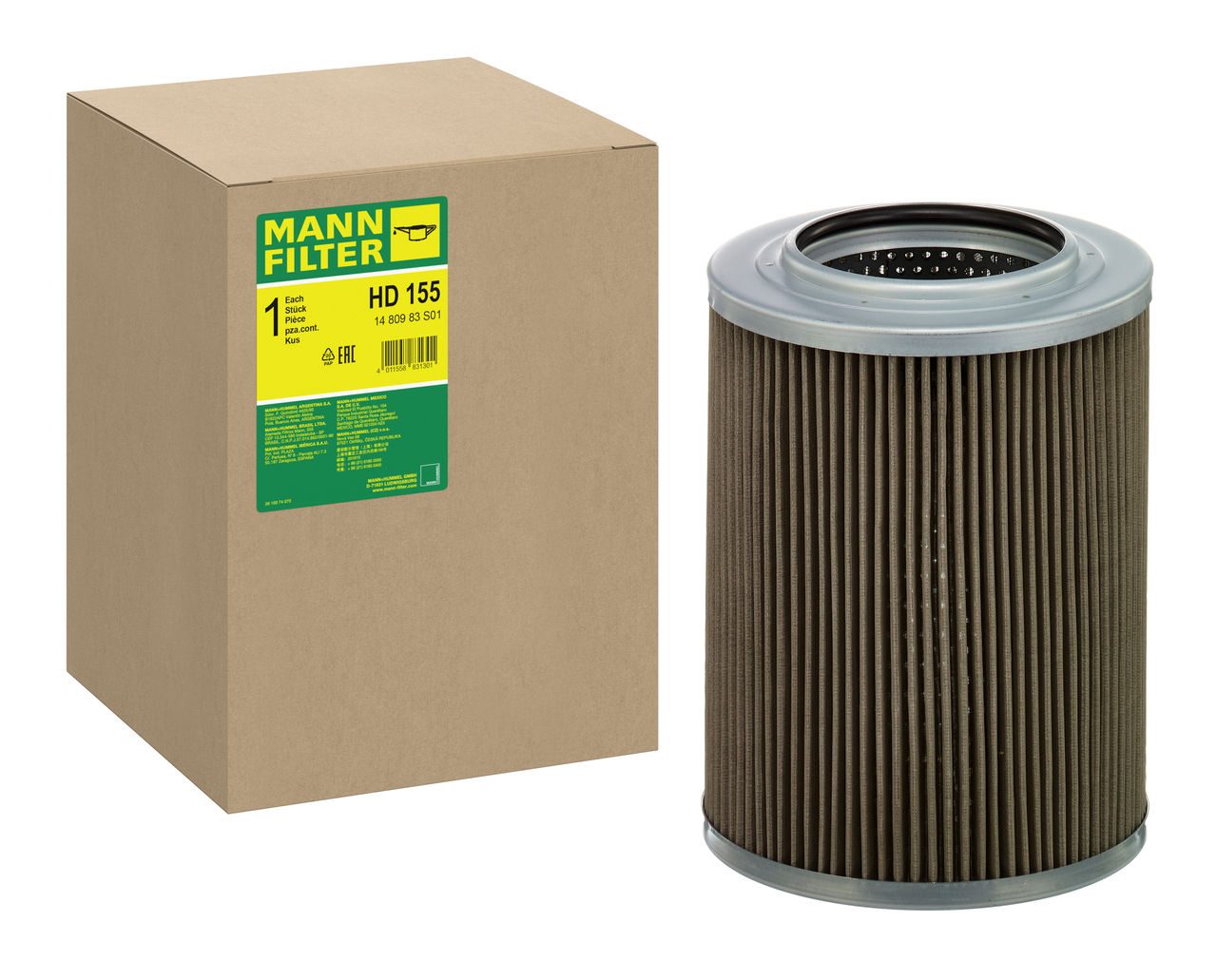 Mann Hydraulic Filter HD 155