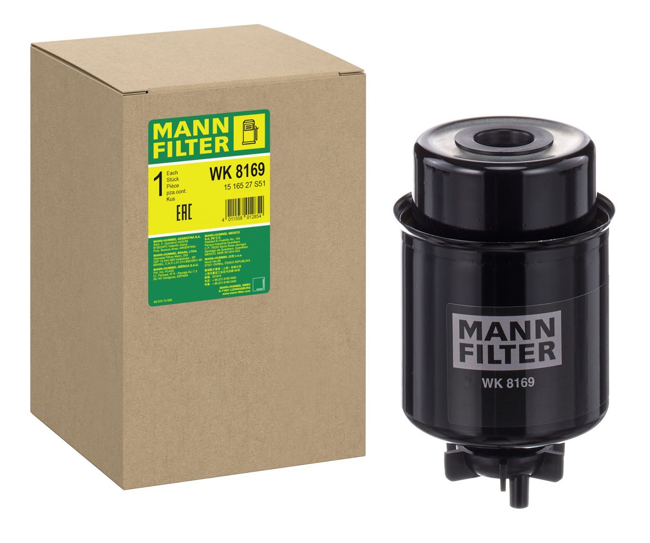 Mann Fuel Filter WK 8169