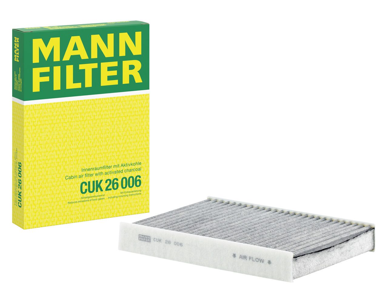 Mann Cabin Filter CUK 26 006