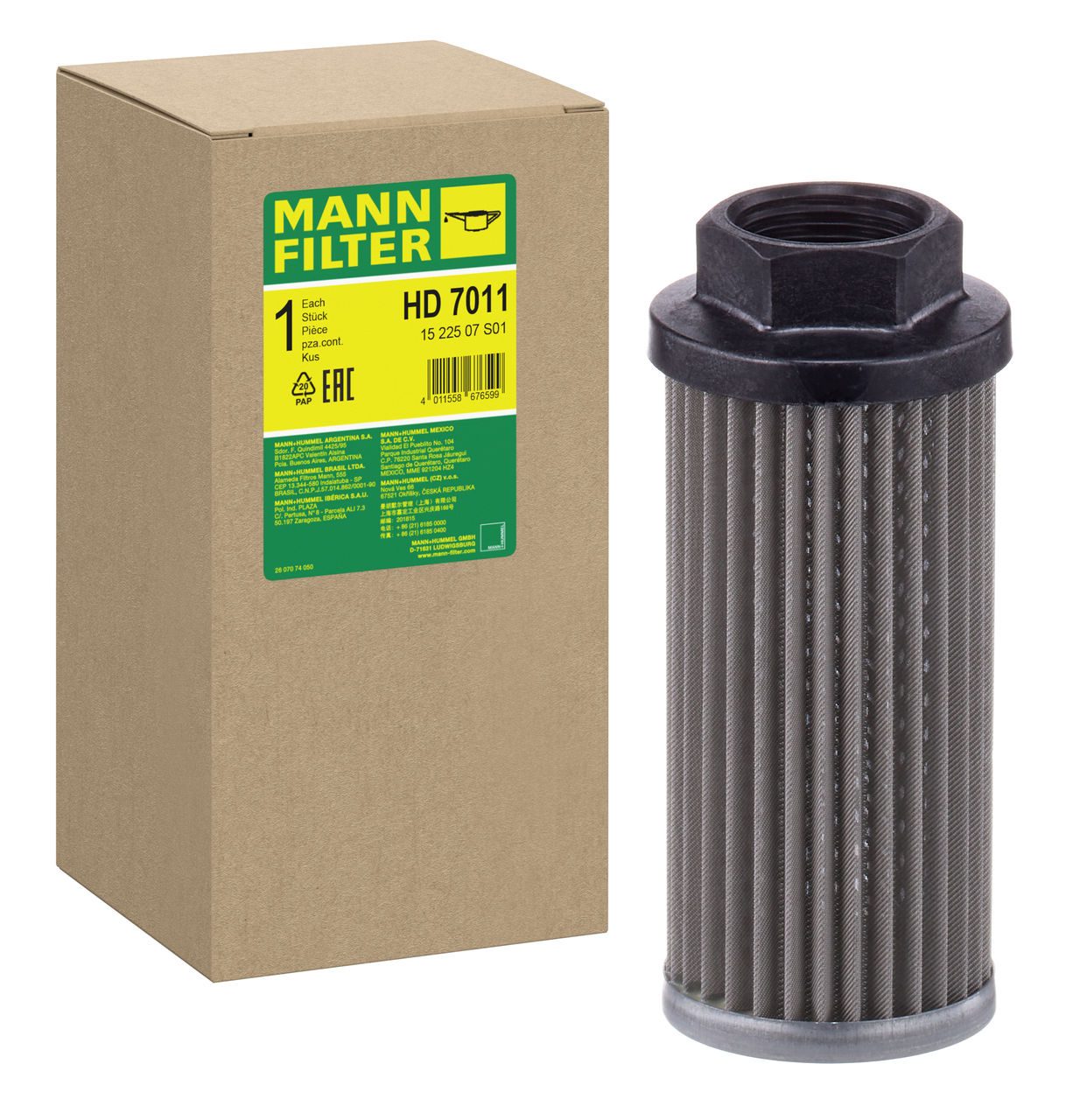 Mann Hydraulic Filter HD 7011