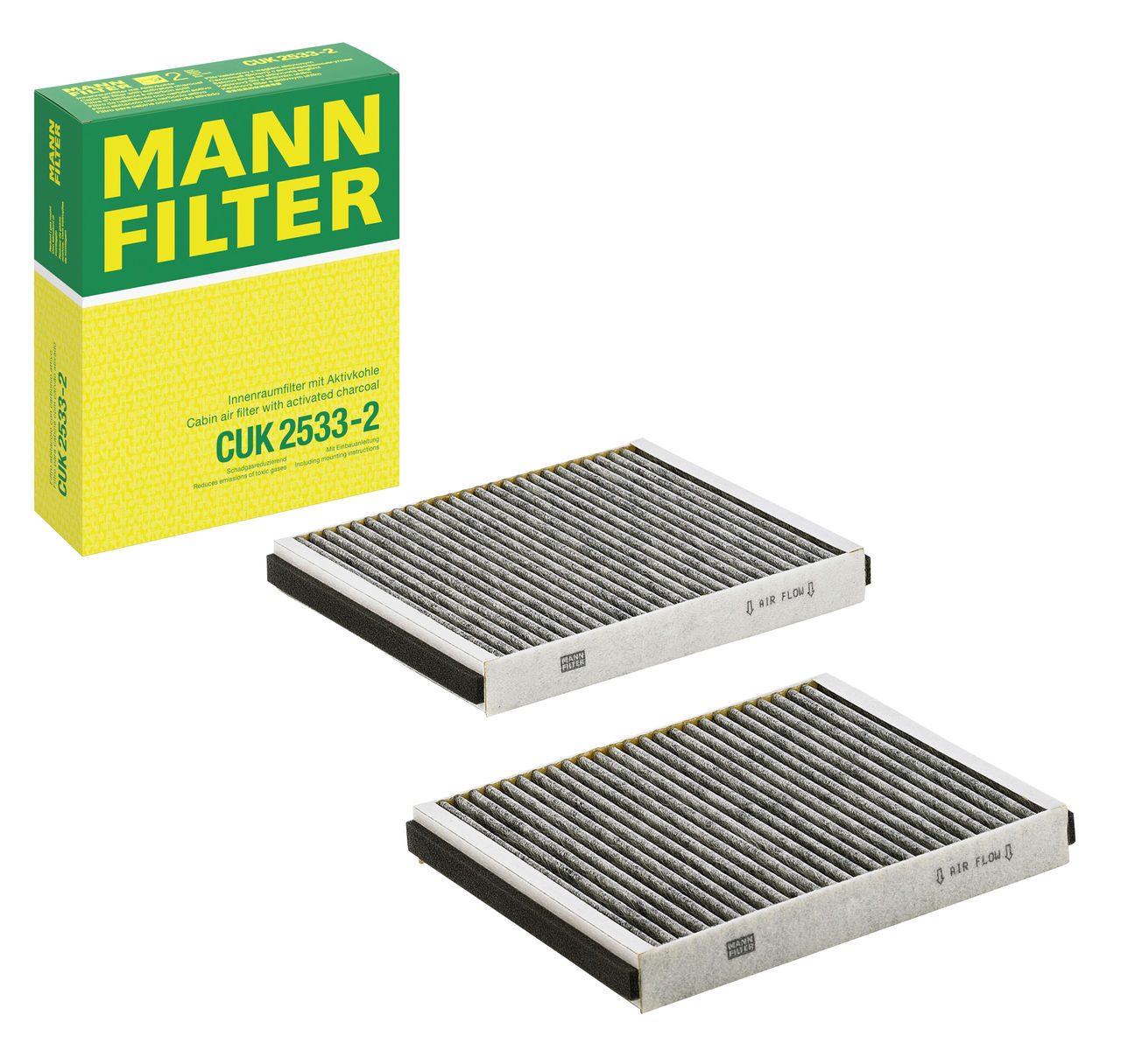 Mann Cabin Filter CUK 2533-2