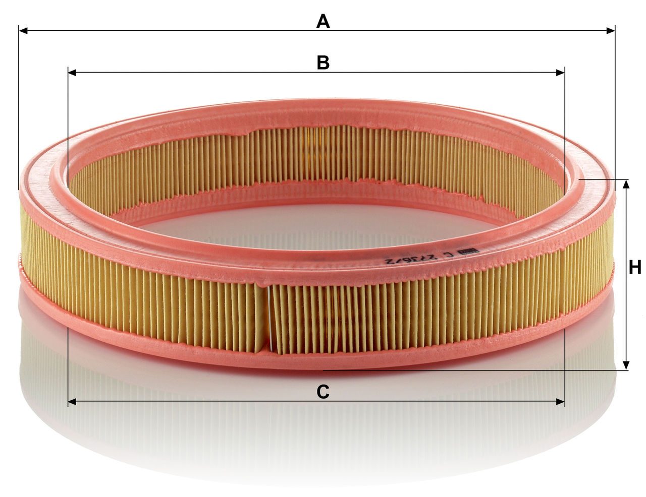 Mann Air Filter C 2736/2