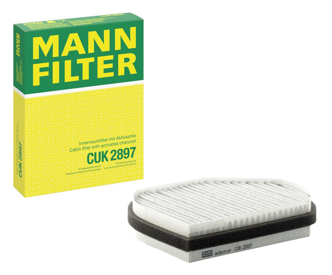 Mann Cabin Filter CUK 2897
