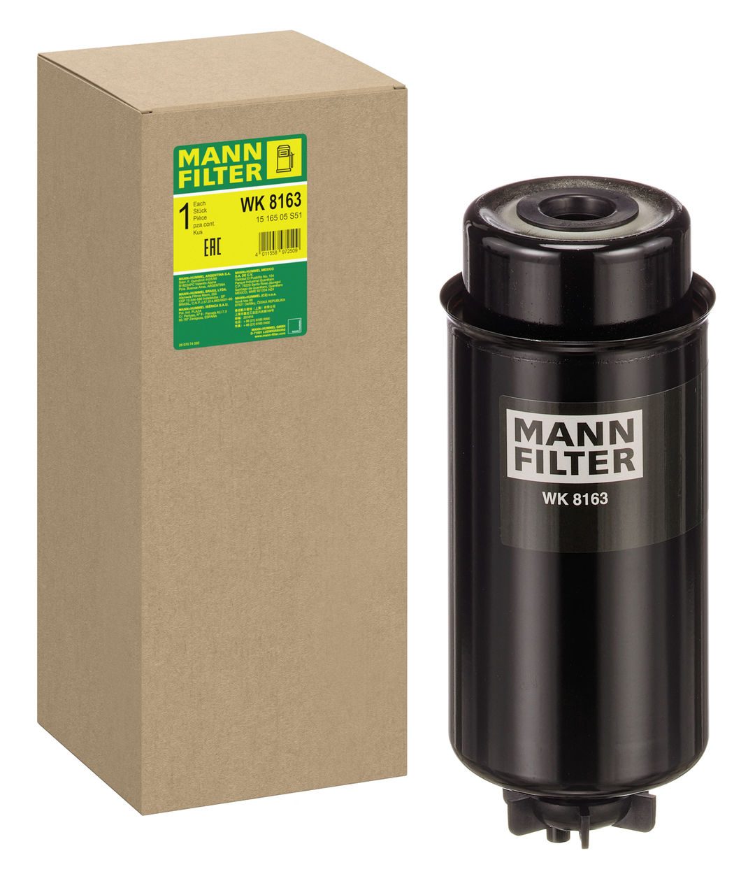 Mann Fuel Filter WK 8163