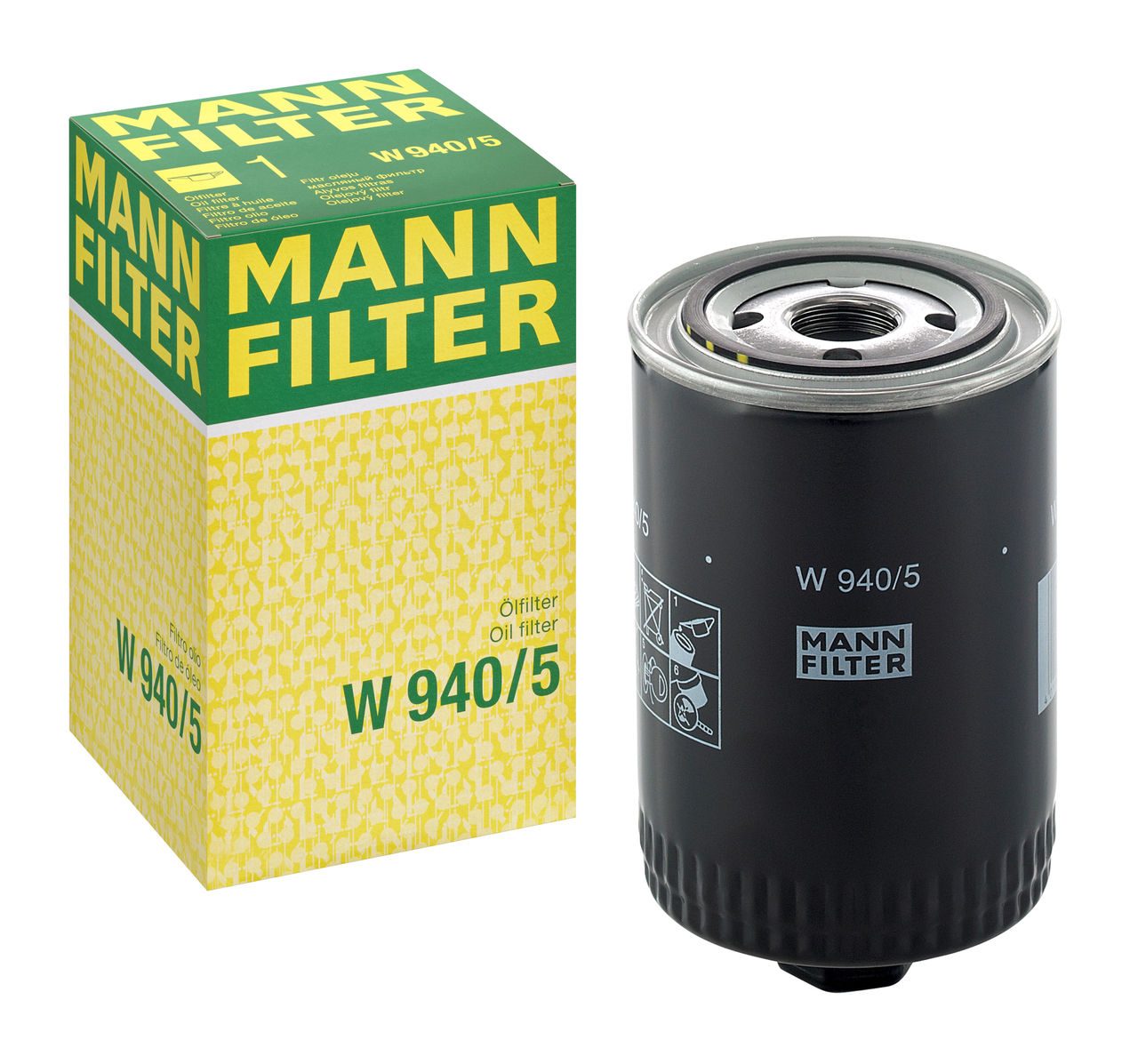 Mann Hydr. steering Filter W 940/5