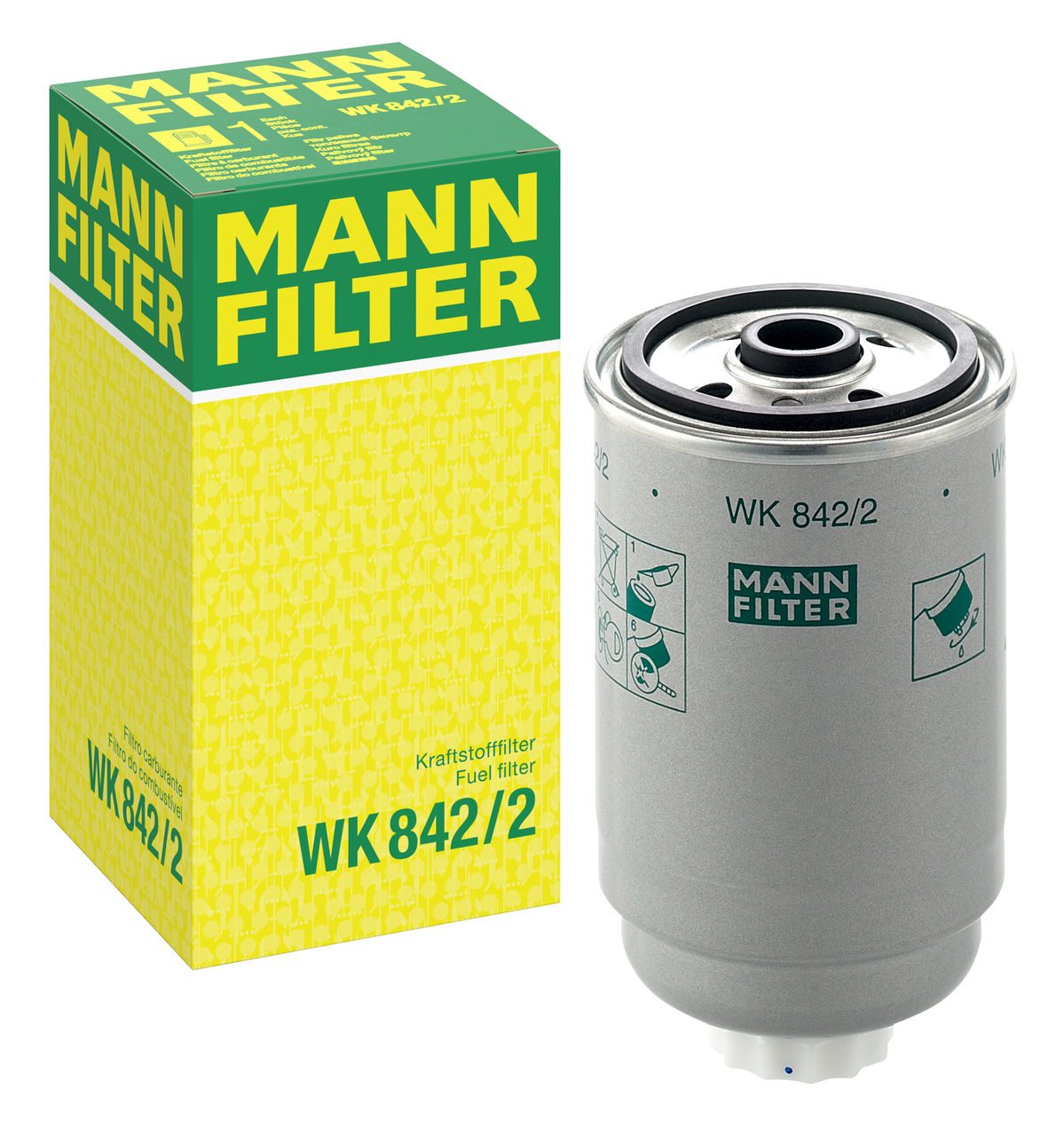 Mann Fuel Filter WK 842/2