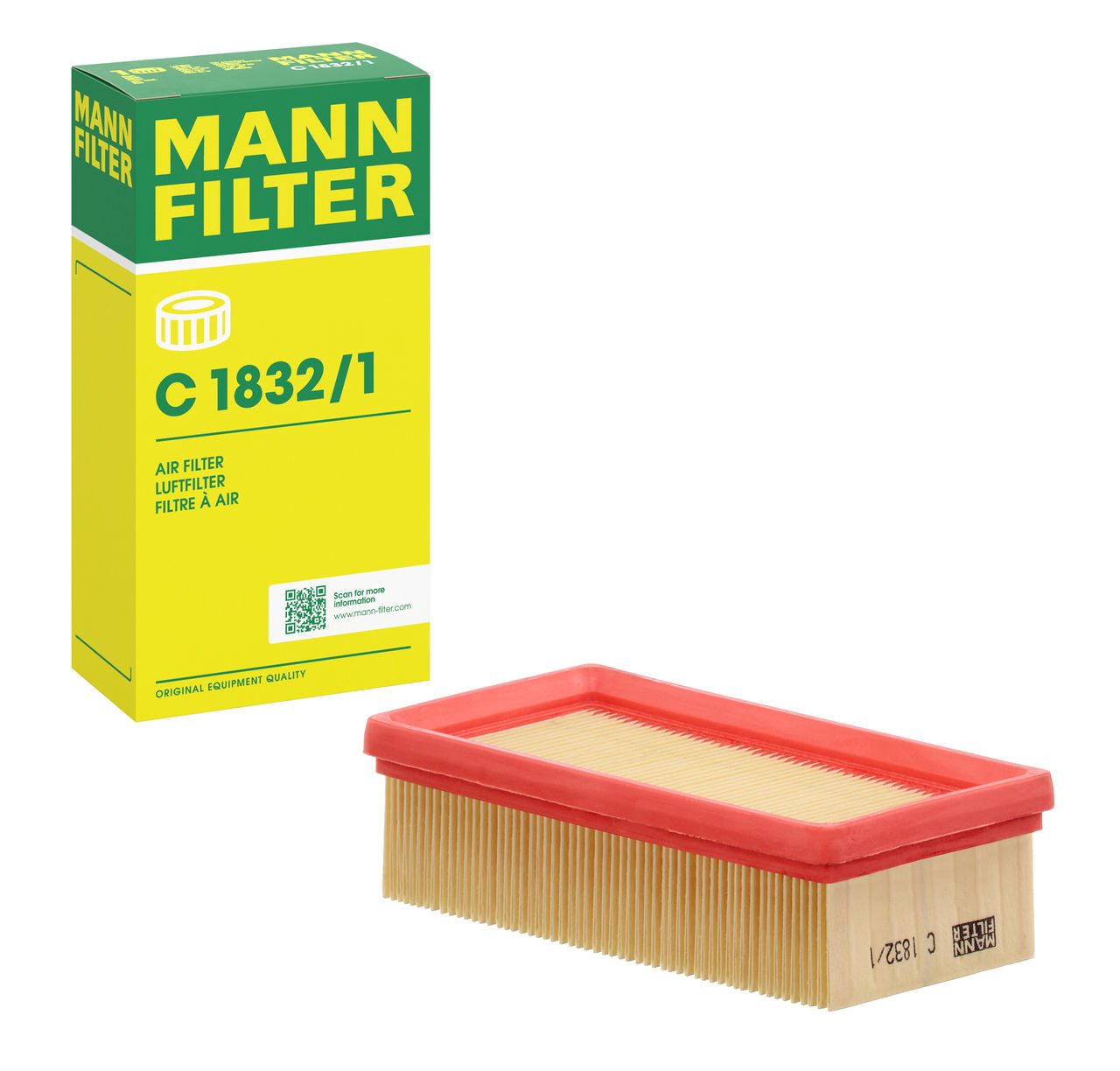 Mann Air Filter C 1832/1