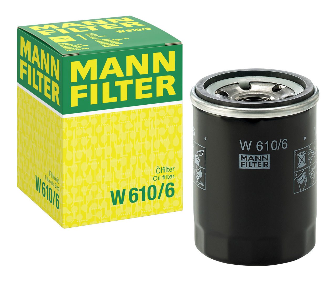 Mann Oil Filter W 610/6