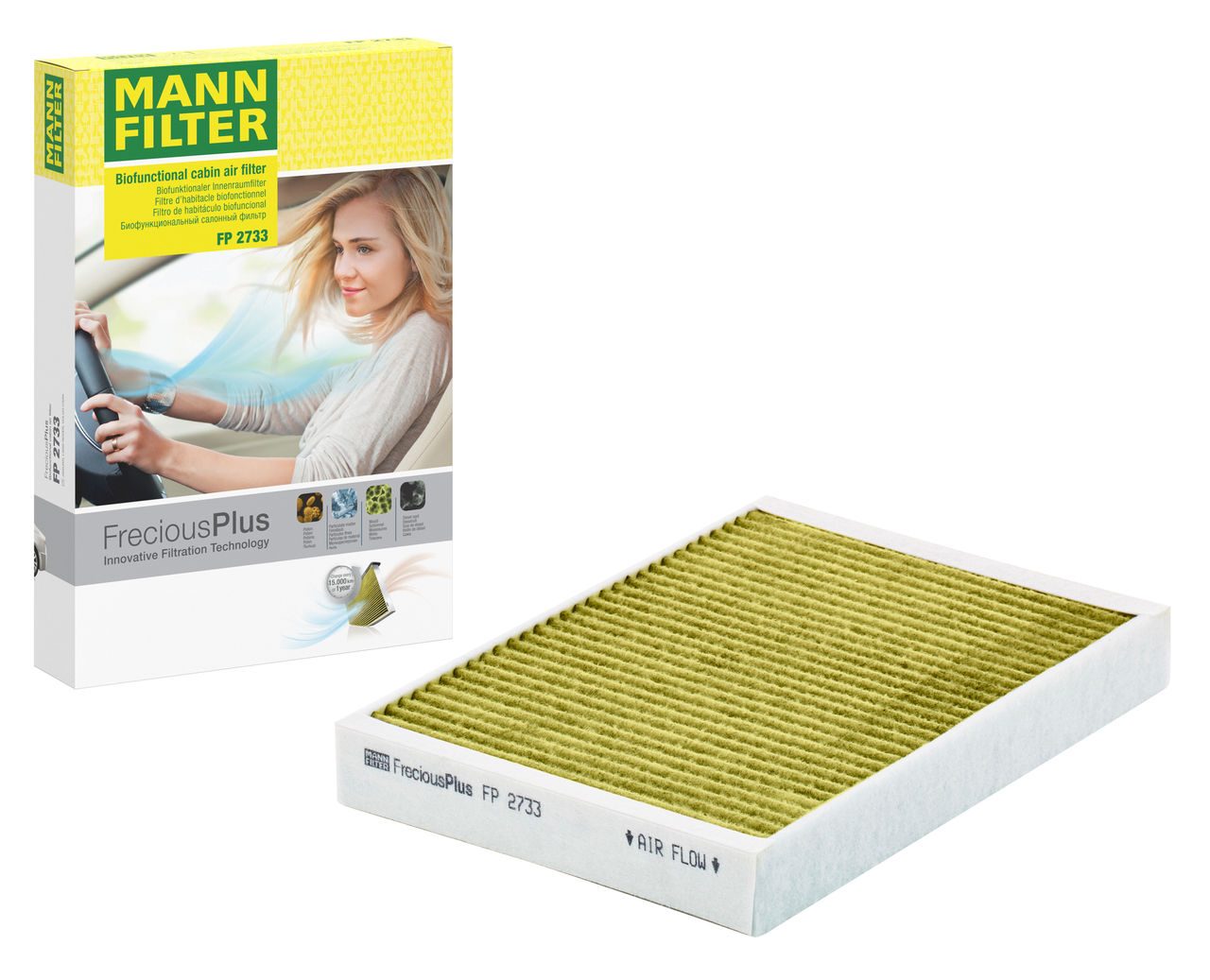 Mann Cabin Filter FP 2733