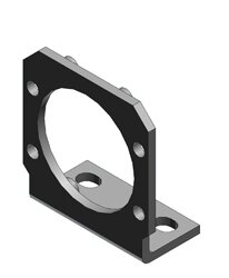 SMC P411030-5 SMC Foot Mount