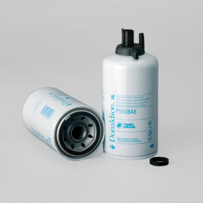Donaldson Fuel Filter, Water Separator Spin-On Twist&Drain P550848 – High-Performance Filtration – Roladex UK