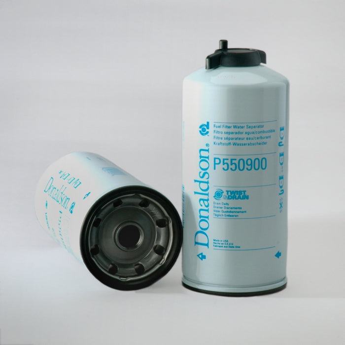 Donaldson Fuel Filter, Water Separator Spin-On Twist&Drain P550900 – High-Performance Filtration – Roladex UK