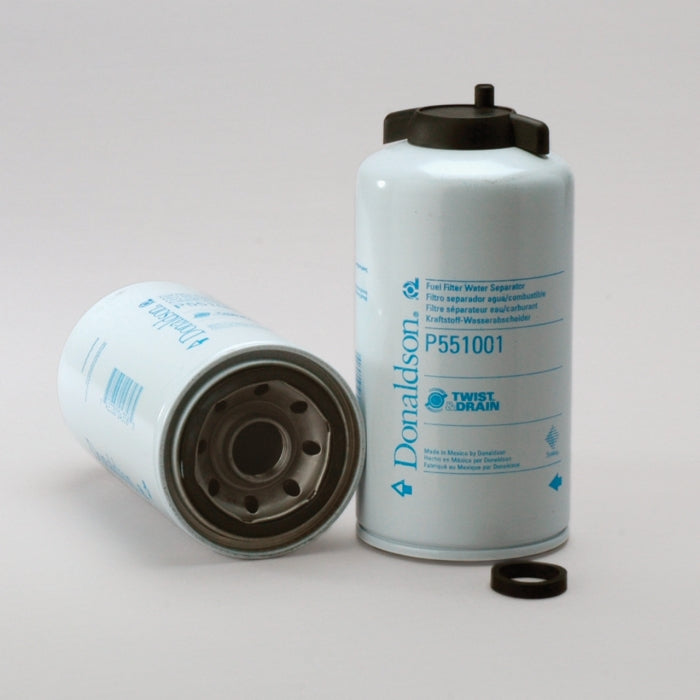 Donaldson Fuel Filter, Water Separator Spin-On Twist&Drain P551001 – High-Performance Filtration – Roladex UK
