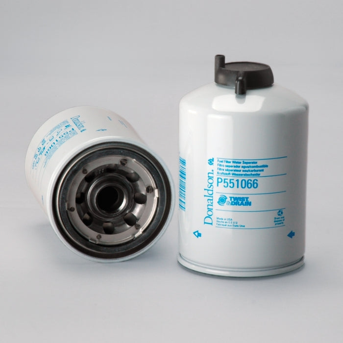 Donaldson Fuel Filter, Water Separator Spin-On Twist&Drain P551066 – High-Performance Filtration – Roladex UK