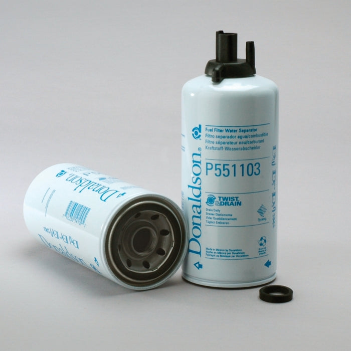 Donaldson Fuel Filter, Water Separator Spin-On Twist&Drain P551103 – High-Performance Filtration – Roladex UK
