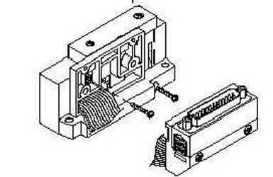 SMC SV2000-51D1-13AR-C10 SMC End Plate D Side