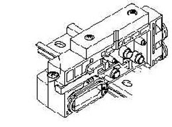 SMC SV1000-52U-2A-00 SMC End Plate U Side