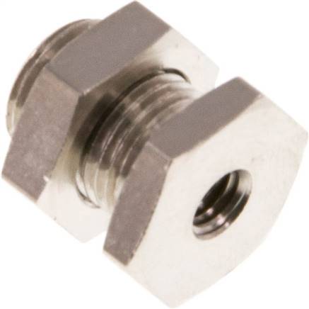 SV 50 MSV EMC bulkhead screw connection m 5-g 1/8", nickel-plated brass