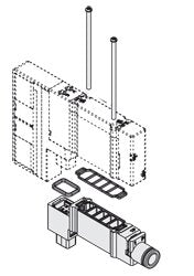 SMC SY50M-39-1A-C8 SMC Individual Vent
