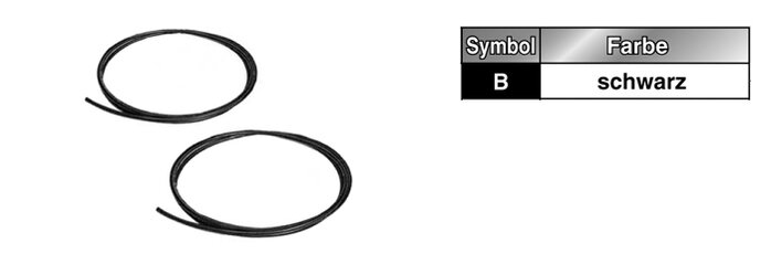 SMC TS0604B-100 SMC Soft Nylon Hose, Black