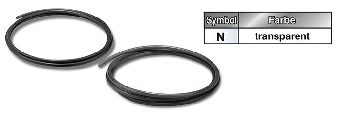 SMC TUH0805N-20 SMC Rigid Polyurethane Hose/H