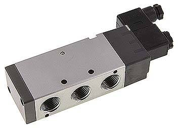 RV 5241-15-230V EMC 5/2-way solenoid valve, g 1/2", spring return, 230 v ac